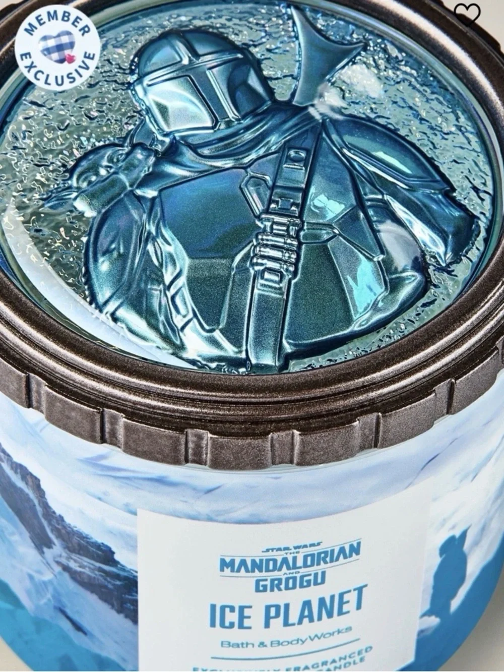 Bath & Body Works x Star Wars Ice Planet 3-Wick Candle Limited Edition - Picture 2 of 4